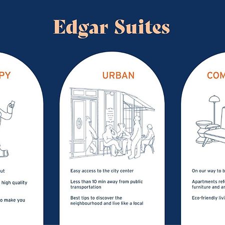 Edgar Suites - Bordeaux Meriadeck Esterno foto